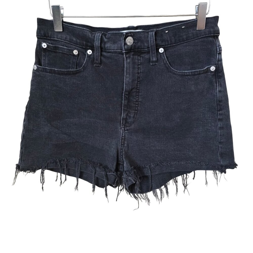 Madewell Lunar Wash High Rise Denim Jean Shorts
